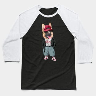 German Shepherd Dog - Hip Hop Style Baseball T-Shirt